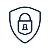 Security Icon, Protection Sign, Padlock Icon, Privacy, Safety Icon, Shield Protect Vector, Guard Design Elements, Lock Security Symbol, Access Denied Design For Mobile Apps And Website Illustration vector