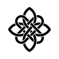 céltico nudos icono vector. céltico señales ilustración símbolo. céltico dibujos símbolo o logo. vector