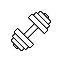 Dumbbell icon vector design templates simple and modern