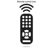 icono de control remoto vector