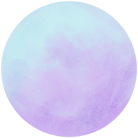 Farbe Aquarell Kreis png