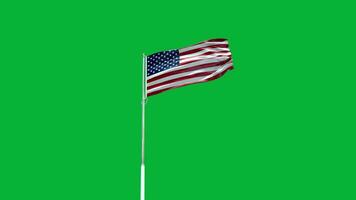 United States National Flag video