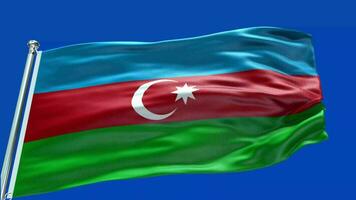 bandiera nazionale dell'azerbaigian video