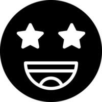 solid icon for exciting vector