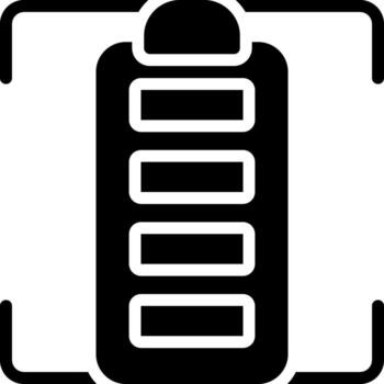 sólido icono para lleno vector