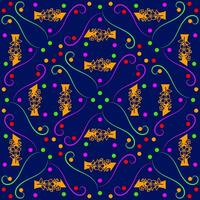 Seamless pattern of numbers. vector