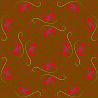 Seamless pattern of numbers. vector