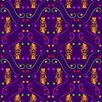 Seamless pattern of numbers. vector