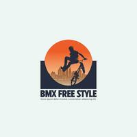 mountain bike logo vector