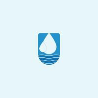 vector de logotipo de agua