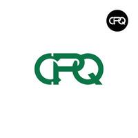 Letter CPQ Monogram Logo Design vector