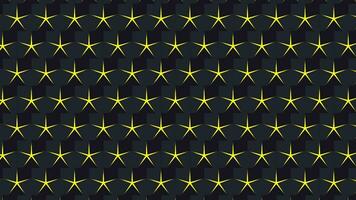 yellow gradient stars background design vector