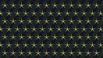 yellow gradient stars background design vector