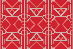Modern geometric shapes patterns, seamless vector illustration. Pattern designs with modern geometric shapes can be printed as a background image or used for rugs, carpets, or textile fabric.