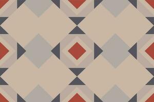 Modern geometric shapes patterns, seamless vector illustration. Pattern designs with modern geometric shapes can be printed as a background image or used for rugs, carpets, or textile fabric.