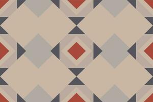 Modern geometric shapes patterns, seamless vector illustration. Pattern designs with modern geometric shapes can be printed as a background image or used for rugs, carpets, or textile fabric.