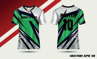 resumen texturizado Deportes jersey diseño camiseta para carreras, fútbol, juego de azar, motocross, ciclismo. Bosquejo vector diseño modelo.