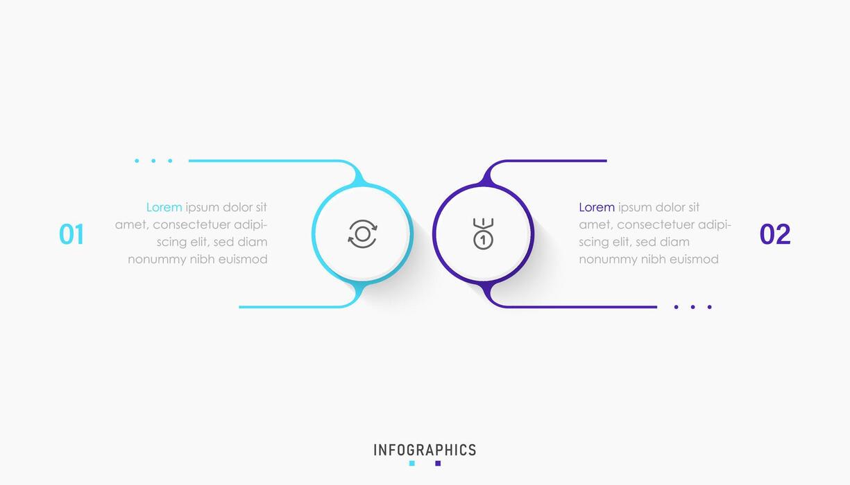 2 Step Process Vector Art, Icons, and Graphics for Free Download