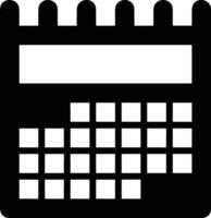 calendario calendario icono símbolo imagen vector. ilustración de el moderno cita recordatorio agenda símbolo gráfico diseño imagen. eps 10 vector