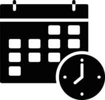 Calendar schedule icon symbol image vector. Illustration of the modern appointment reminder agenda symbol graphic design image. EPS 10 vector