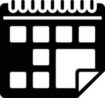 Calendar schedule icon symbol image vector. Illustration of the modern appointment reminder agenda symbol graphic design image. EPS 10 vector