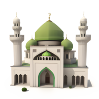 schön Moschee transparent Hintergrund ai generativ png