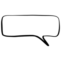 Speech bubble element design for digital media, websites, templates. png