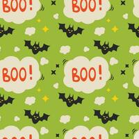 Halloween vector pattern. Endless texture can be used for wallpaper, fill pattern, background.