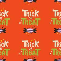 Halloween vector pattern. Endless texture can be used for wallpaper, fill pattern, background.