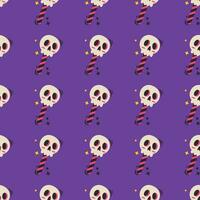 Halloween vector pattern. Endless texture can be used for wallpaper, fill pattern, background.