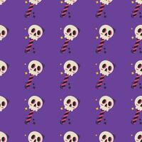 Halloween vector pattern. Endless texture can be used for wallpaper, fill pattern, background.