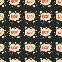 Halloween vector pattern. Endless texture can be used for wallpaper, fill pattern, background.