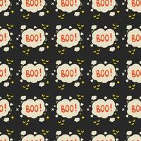 Halloween vector pattern. Endless texture can be used for wallpaper, fill pattern, background.