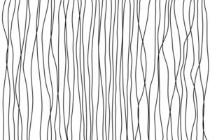 Doodle abstract wave hand draw line art background template black line and white background simple style photo