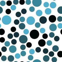 Vibrant seamless repeating pattern of black and blue for printing on clothes, bags, cups, wallpapers, postcards, wrappers and other surfaces vector
