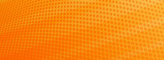 Abstract Wavy Color Halftone Dotted Vector Background Banner