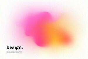 Abstract background in gradient colors. Colorful grain banner vector illustration.