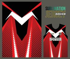 vector jersey Deportes diseño para carreras ciclismo fútbol americano juego de azar motocross