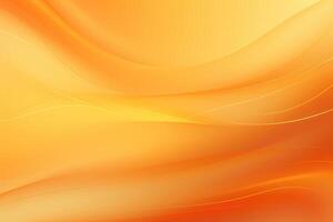 Orange colorful textured waves pattern, abstract. AI Generated photo