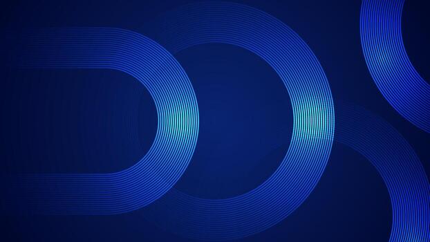 oscuro azul resumen antecedentes con curvo estilo líneas como el principal elemento. vector