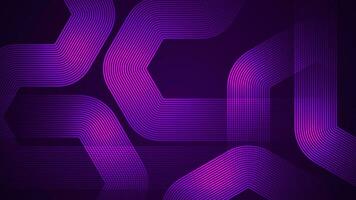 Dark violet abstract background with serpentine style lines as the main component. vector