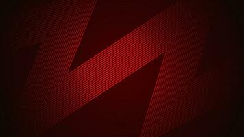 Dark red simple abstract background with lines in a wavy style geometric style as the main element. vector