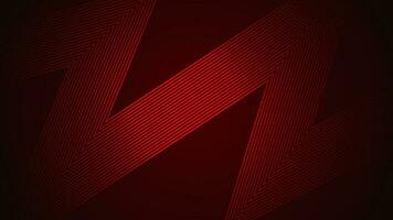 Dark red simple abstract background with lines in a wavy style geometric style as the main element. vector