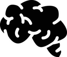 Brain idea symbol icon vector image. Illustration of the creative intelligence think design image. EPS 10