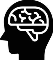 Brain idea symbol icon vector image. Illustration of the creative intelligence think design image. EPS 10