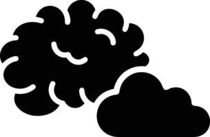 Brain idea symbol icon vector image. Illustration of the creative intelligence think design image. EPS 10