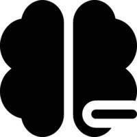 Brain idea symbol icon vector image. Illustration of the creative intelligence think design image. EPS 10