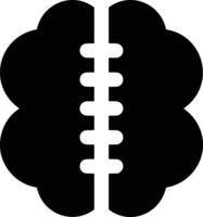 Brain idea symbol icon vector image. Illustration of the creative intelligence think design image. EPS 10