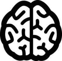 Brain idea symbol icon vector image. Illustration of the creative intelligence think design image. EPS 10