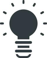 Brain idea symbol icon vector image. Illustration of the creative intelligence think design image. EPS 10